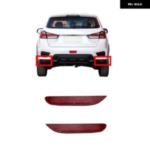1ピース リアバンパー リフレクター ASX RVR 2019-2021 ブレーキランプ フォグランプ ASX GA00 L Rペア