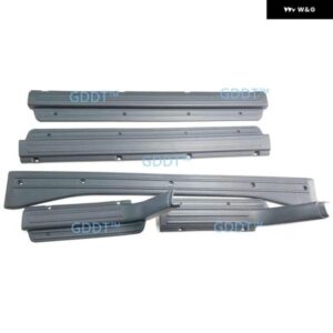 5個 ナローボディフロアカバー パジェロ V20 1989-1999 ドアシル モンテロ V40 インナープレス 装飾 ストリップショーグン V30