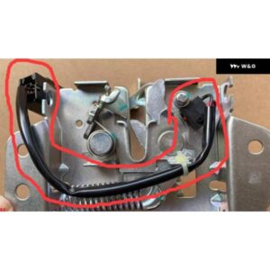 アウトランダー ASX スイッチ フードラッチ エンジン フードインダクション