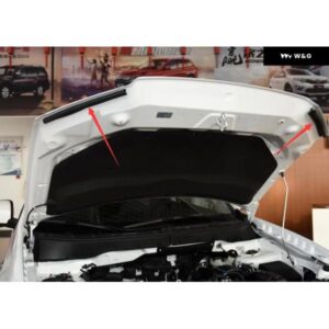 ASX ランサー CY0A EVOX CZ4A ウェザーストリップ フードサイド フード間 ヘッドライト 付き 2個