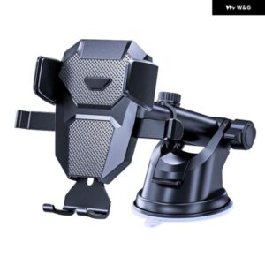 SUKER 車用携帯電話 ホルダー 360 回転 ダッシュボード モバイルセルサポート ブラケット カーナビゲーション ブラケット 4-7.2インチ 電話