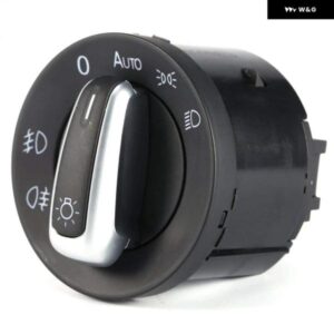 ヘッドライト スイッチ フォグライト コントロール 5ND941431B 3C8941431A VW EOS ゴルフ ジェッタ MK5 MK6 パサート CC ティグアン トゥーラン キャディ B6