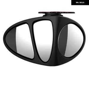 3 EN 1 360 DEGRES ROTATION MIROIR DANGLE MORT A TROIS COTES INVERSANT LE STATIONNEMENT AUXILIAIRE DANGLE MORT MIROIR CONVEX G
