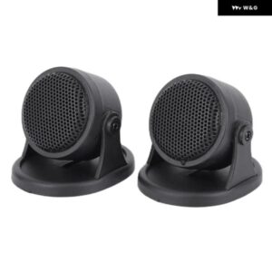 ホーンサウンド 98DB 12V ミニドームツイーター 20ワット 高効率 スピーカー 45 度 HI-FI オーディオ カーパーツ