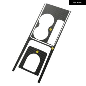 カーアクセサリー ウォーターグラスとギア カーボン ステッカー カバー F-PACE