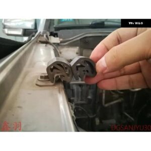 パジェロ V73V77V93V97V87 DAMPER HOOD フロントカバー 両側 クッション ラバーフェンダー ウェイト MB513055 *2