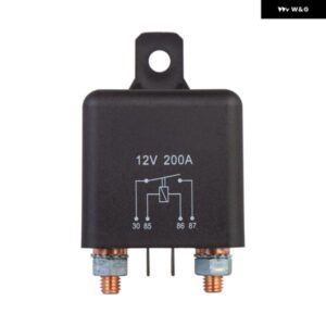 高電流リレースターティングリレー 200A 12V 電源自動車大電流スタートリレー車 YP-200-12