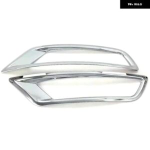 VOITURE CHROME ABS REFLECTEUR ARRIERE ANTIBROUILLARD COUVERCLE DE LA LAMPE CADRE LUNETTE POUR MAZDA CX-8 CX8 2018 2019