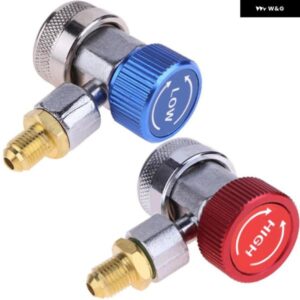 フレオン R134A シリンダー アダプター ガス インジェクター 低電圧コネクタ電圧クイックリリースホース アダプター 空調 インストール