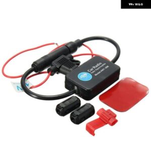 ANT-208 12V カー ラジオ アンテナ 88-108 MHZ FM/AM 信号アンプカー ラジオ 空中自動空中アンプブースターカーボートアンプ