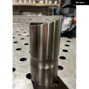 1個 ステンレス マフラーテールスロートベベルエッジ排気先端