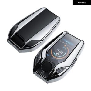 TPU 車フルキー LCD リモートキーフォブ 7シリーズ 740 6シリーズ GT 5シリーズ 530I