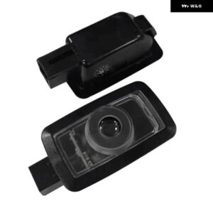 2X LEDドアランププロジェクターカーテシライトアクセサリー VW ゴルフ 5 6 7 ジェッタ MK5 MK6 MK7 パサート B6 B7 B8 B9 CC トゥアレグ 7P