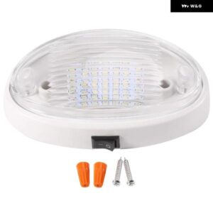 12V LED ライト スイッチ付き キャラバン キャンピングカー ボート オーニング アネックス トンネル ブーツ