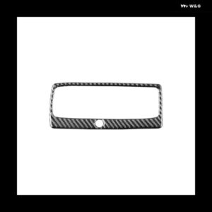 セリカ 2000-2005 ソフトカーボン車ルーフ読書灯 パネル カバー トリム ステッカー