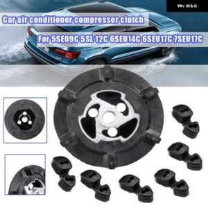 エアコン コンプレッサークラッチ DICS カー エアコン クラッチハブゴム 5SE09C 5SL12C 5SEU12C 6SEU14C 6SEU17C 7SEU17C