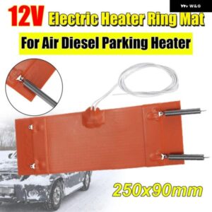 12V ディーゼル燃料 フィルター ヒーターパッド エア パーキング シリカゲル VERWARMING リングマット車 ACCESSOIRES 250 90MM D54480