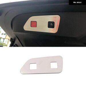 シトロエン C5 AIRCROSS 2017 2018 ステンレス リア トランク リッドドアスイッチ ボタン 装飾 フレーム カバー アクセサリー