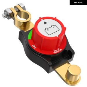 オン/オフバッテリー切断スイッチ 12 V-48 V DC 275A ポストバッテリー切断スイッチキャンピングカー自動 RV マリンツール
