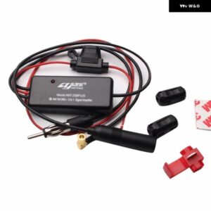 カー ラジオ FM AM DAB+ アンテナ信号増幅器 3-IN-1 アンプ AM FM DAB+ 信号と完全に互換性 周波数レンジ 0~