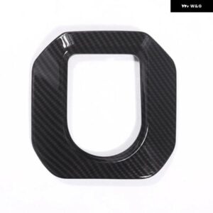 GARNITURE DE COUVERTURE DE CADRE DE CHANGEMENT DE VITESSE DE VOITURE EN FIBER DE CARBONE POUR ACCESSOIRES LAND ROVER RANGE ROVER