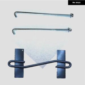 パジェロ V70W V90W V80W ホルダー とボルト バッテリー MB415378 MR508238