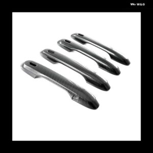 カーボン 外装ドアハンドル COVERDOOR ボウル ステッカー 外側アクセサリー トリム 350 RX350H 500