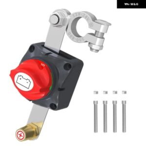 12V-48V 275A 銅ヘッドサイドポストバッテリー切断スイッチ車 RV ボートバッテリー切断スイッチ