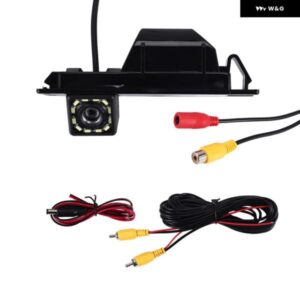 車 HD 12LED リアビュー バックアップ カメラ リバース カメラ H J メリバ