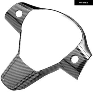 インテリア カバー Y 2017-2020 カーボン ステアリングホイール フレーム パッチ トリム