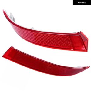 WARN LIGHT レッド レンズ OEM 63147240997 63147240998 リア バンパー ブレーキライト リフレクター X5 E70 LCI 2010-13 に対応