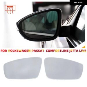 VW ジェッタ MK6 2011-2018 パサート B7 2012-2015 ビートル 2012-2016 左右ドアサイド ウイング ミラー ガラス