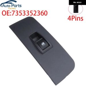 パワーウィンドウスイッチ ボタン フィアット 7353352360 73533-52360 735362712