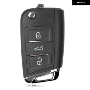 XHORSE XEMQB1EN スーパー リモート キー フォブ 3 ボタン スーパー チップ内蔵 VW MQB タイプ VVDI キー