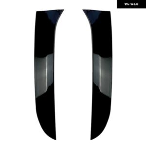 グロスブラック リアサイド ウイング ルーフ スポイラー ステッカー トリム カバー ゴルフ 6 MK6