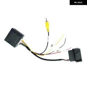 RGB RCA AV CVBS 信号コンバーターデコーダー ボックス アダプター リアビューカメラ ティグアン ゴルフ 6 パサート CC