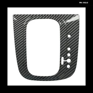 カーボン中央 ギア シフト パネル コントロール パネル デカール インテリア ゴルフ 6 -R MK6 2008-2013