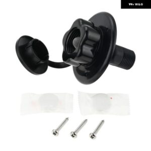 RV シティ水注インレットとチェック バルブ ねじ付き チューブ フランジ長さ 3インチ 1/2インチ