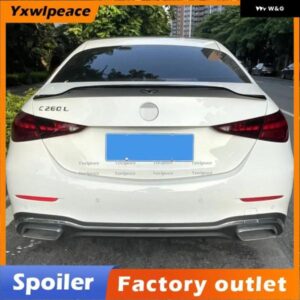 メルセデス W206 スポイラー 4ドアセダン Cクラス 2020-23 PSM スタイル C200 C260 ABS プラスチック リア トランク ウイング スポイラー