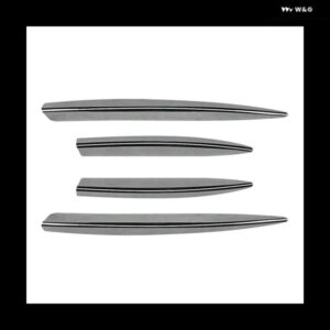 シルバーメッキフロントリップフロント グリル トリム Aクラス W177 A180 2023+ 2018+ 車 スポイラー