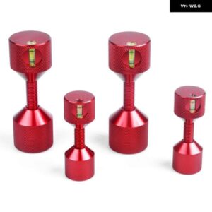 4個 1-1/8インチ 2穴ピンセット 1-1/8インチ 2穴フランジアライメントピン レベルアルミ 6061