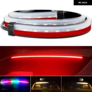 180CM LED 3RD ブレーキライト ストリップリア ストップライトウィンカー ランニングライト リバースライト 7色柔軟な LED ストリップ