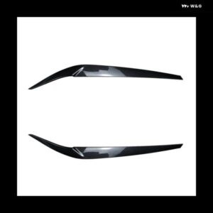 ヘッドライト アイブロウ トリム カバー 5シリーズ G30 525I 530I 2017-2021 ステッカー トリム 装飾