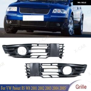 フロント バンパー フォグランプ グリル フォグライト カバー フレーム VW パサート B5 W8 2001-05 3B0853665L 3B0853666L