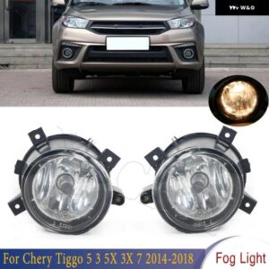 フロント バンパー フォグランプ ドライビングライト チェリーティゴ 5 3 5X 3X 7 2014-18 FOGLIGHT