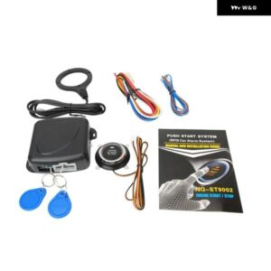 イグニッション スイッチ 12V RFID エンジン スタート プッシュ ボタン キーレススマートエントリーキット インテリジェントワンキースターター システム