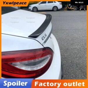 メルセデス CLSクラス W218 スポイラー ABS 黒リア トランク リップ スポイラー ウィング AMG スタイル 2011-16