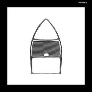 セリカ 2000-2005 ソフトカーボンセンター コンソール 収納 ボックス パネル カバー トリム ステッカー