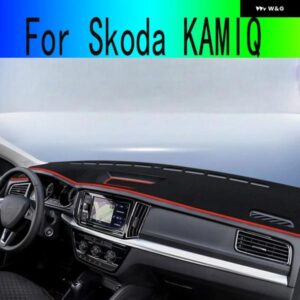 シュコダ KAMIQ ダッシュボード 光回避サンシェード パッド カバー マットカーペット抗 UV インテリア アクセサリー 車両用品