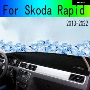 シュコダ ラピッド 2013-22 ダッシュボード カバー ダッシュマットサンシェード パッド アクセサリー